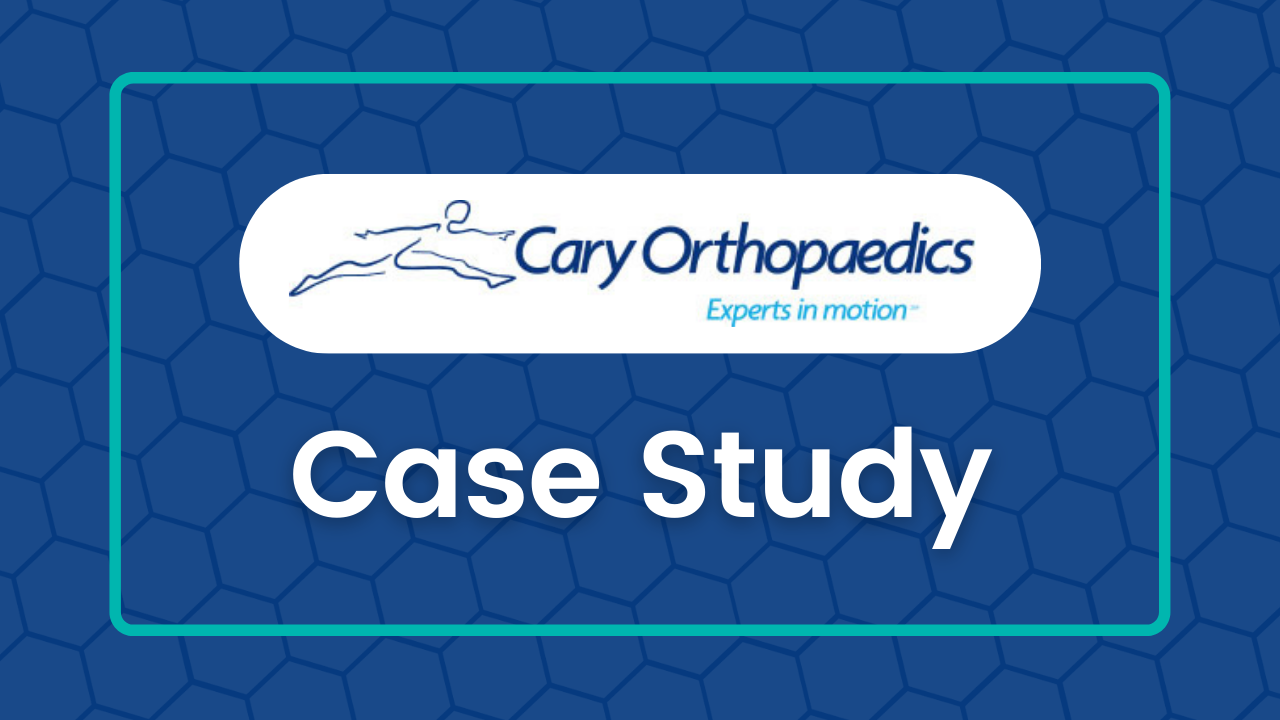 cary orthopaedics orthopedic case study with rater8