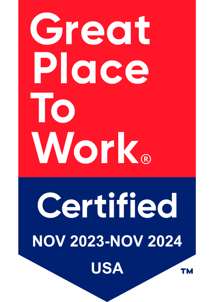 rater8 is a certified Great Place to Work